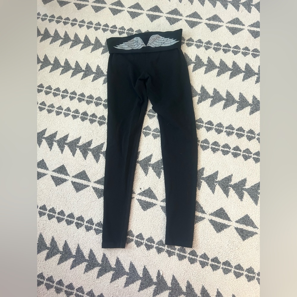 Victoria’s Secret Y2K Angle Wings Embellishment leggings